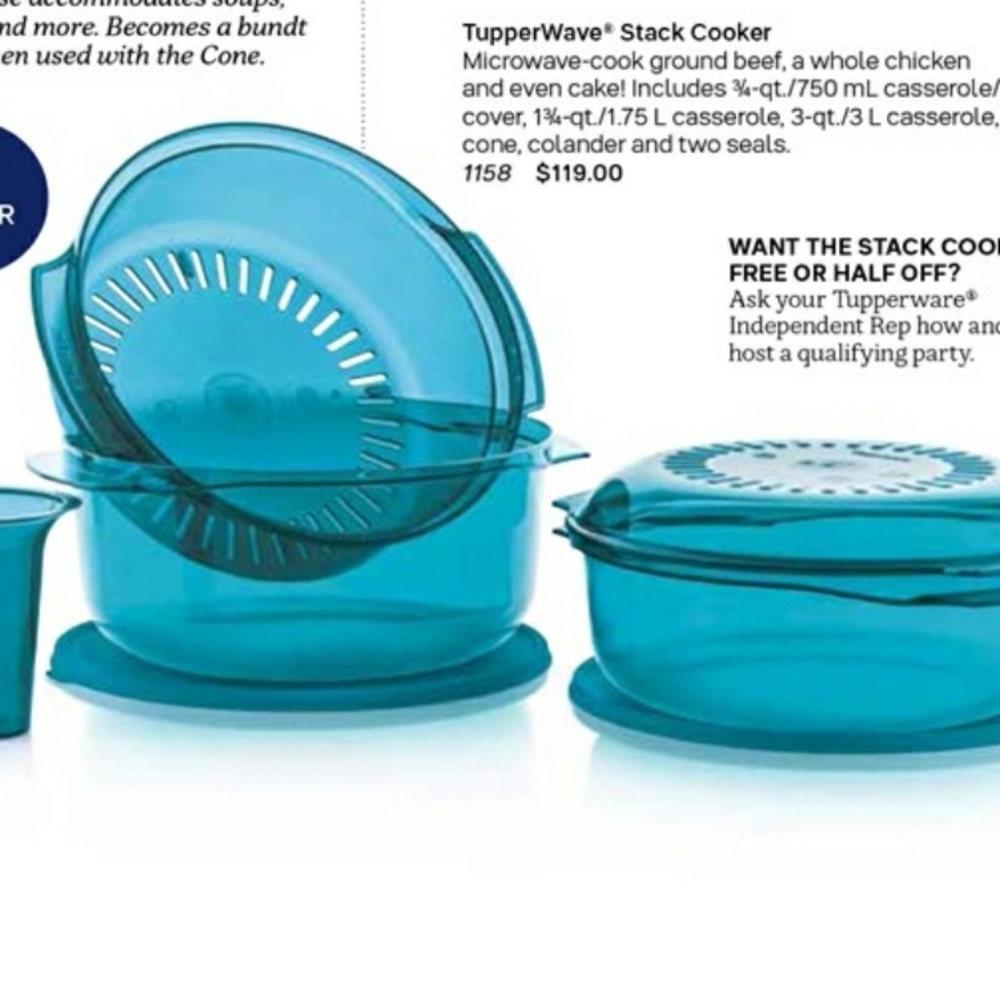 TUPPERWARE STACK COOKER